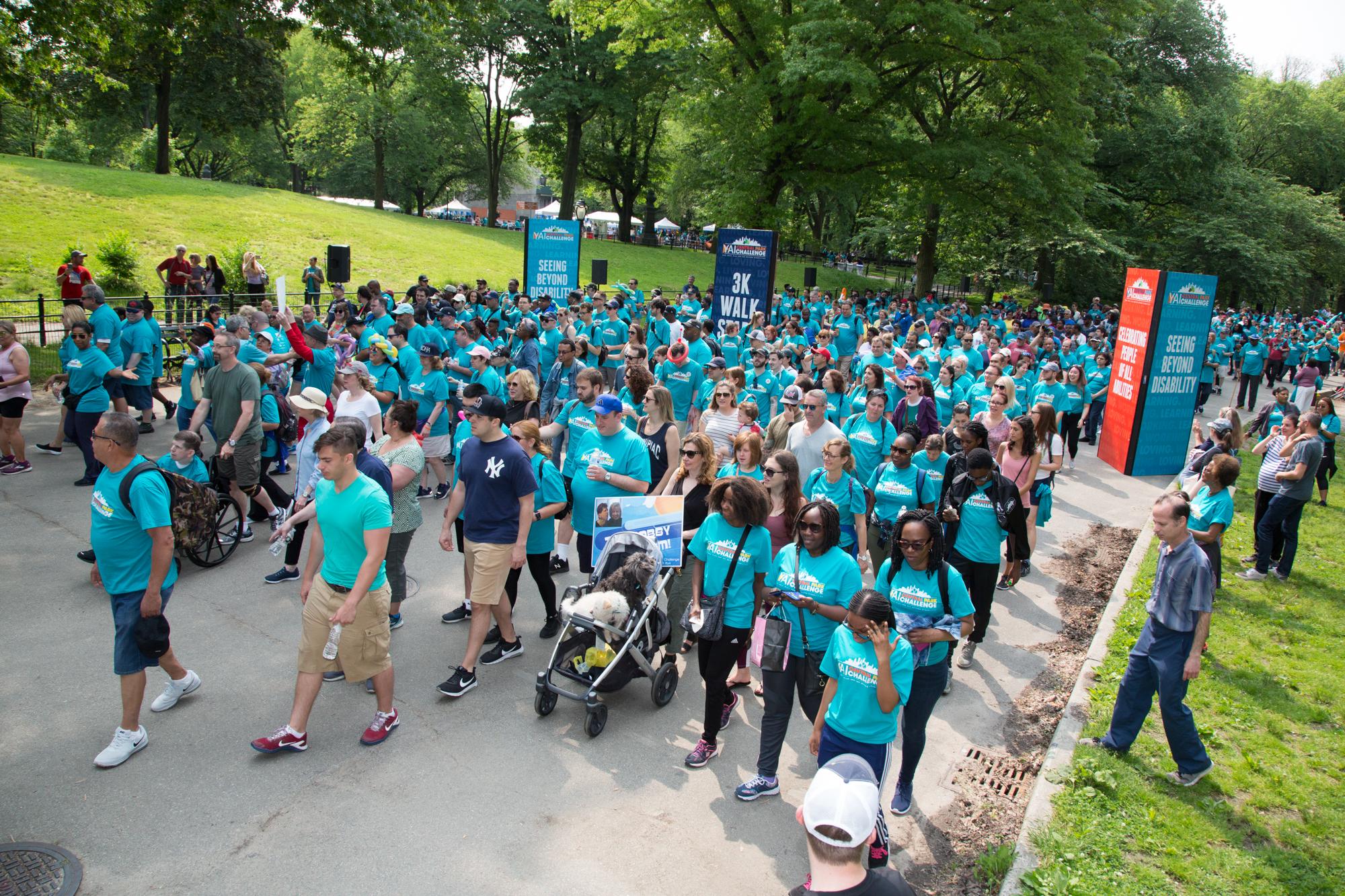 Best Buddies Friendship Walk supporting individuals with disabilities