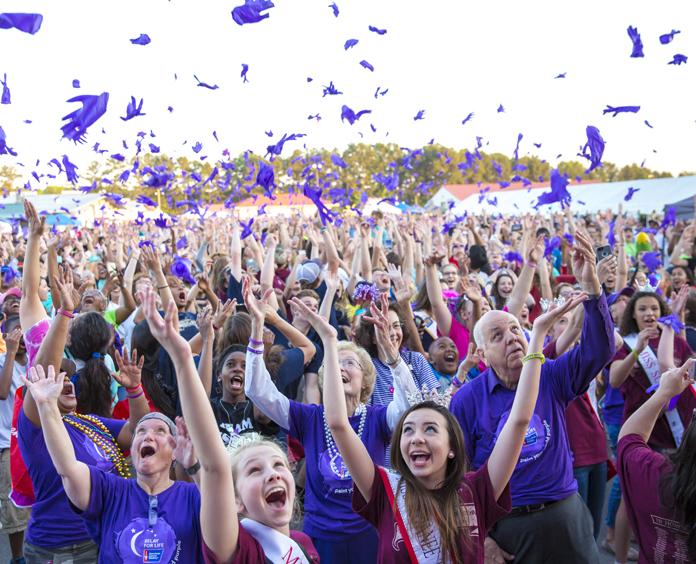 American Cancer Society Relay for Life community walk event