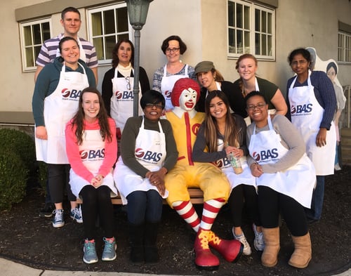 BAS employees at Ronald McDonald House.jpg